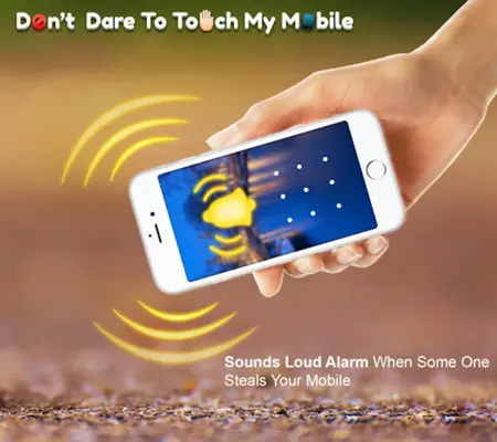 No One Touch My Phone Security android App screenshot 1